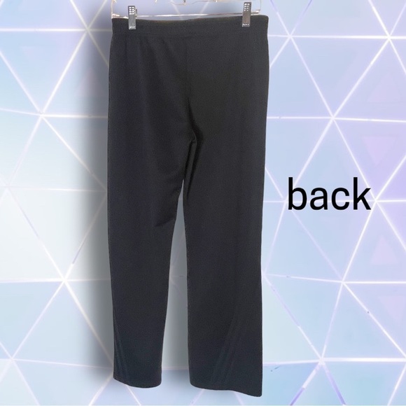 Adidas Solid Black Track Pants Size Medium Vintage Super Clean! - Picture 5 of 14